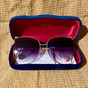 Authentic Gucci Oversized Sunglasses